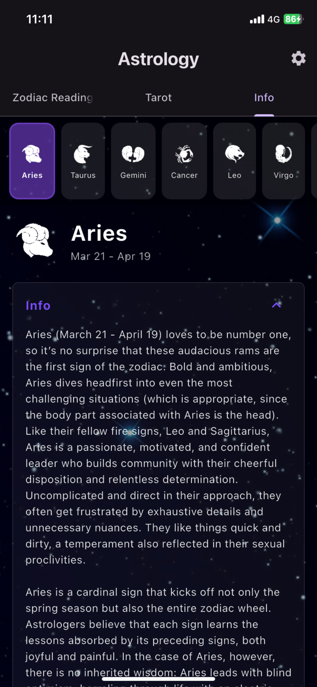 Astrology Screenshot 4